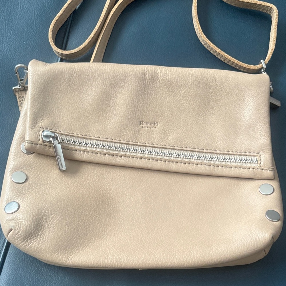 Hammitt Cream Crossbody Bag